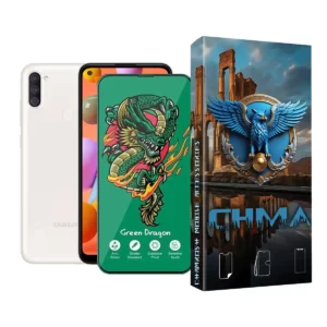 گلس و محافظ صفحه نمایش گوشی موبایل سامسونگ A11 Samsung A11 اژدها سبز Horo green