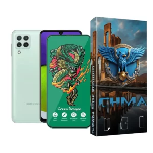 گلس و محافظ صفحه نمایش گوشی موبایل سامسونگ A22 4G Samsung A22 4G اژدها سبز Horo green