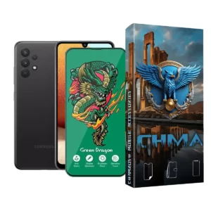 گلس و محافظ صفحه نمایش گوشی موبایل سامسونگ A32 4G Samsung A32 4G اژدها سبز Horo green