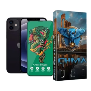 گلس و محافظ صفحه نمایش گوشی موبایل آیفون 12 iphone 12 اژدها سبز Horo green