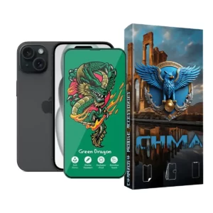 گلس و محافظ صفحه نمایش گوشی موبایل آیفون 15 iphone 15 اژدها سبز Horo green