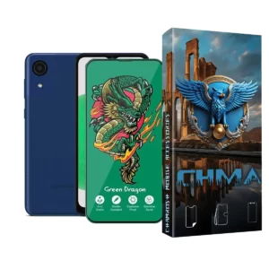 گلس و محافظ صفحه نمایش گوشی موبایل سامسونگ a03 core Samsung a03 core اژدها سبز Horo green