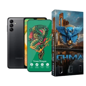 گلس و محافظ صفحه نمایش گوشی موبایل سامسونگ a04s Samsung a04s اژدها سبز Horo green