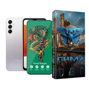 گلس و محافظ صفحه نمایش گوشی موبایل سامسونگ A14 Samsung A14 اژدها سبز Horo green
