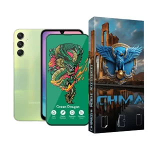 گلس و محافظ صفحه نمایش گوشی موبایل سامسونگ A24 Samsung A24 اژدها سبز Horo green
