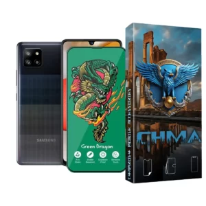 گلس و محافظ صفحه نمایش گوشی موبایل سامسونگ A42 Samsung A42 اژدها سبز Horo green