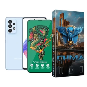 گلس و محافظ صفحه نمایش گوشی موبایل سامسونگ A53 Samsung A53 اژدها سبز Horo green
