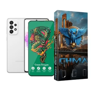 گلس و محافظ صفحه نمایش گوشی موبایل سامسونگ A73 Samsung A73 اژدها سبز Horo green