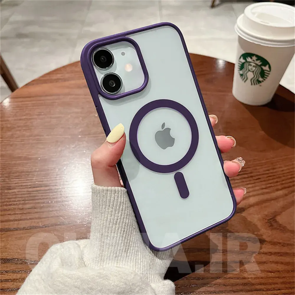 قاب مگ سیف سیلیکونی آیفون MagSafe silicone iphone